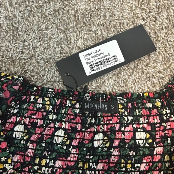 Mikarose Multicolor Smocked Dress - Picture 5 of 6